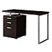 Monarch Specialties 7326 Computer Desk with File Cabinet