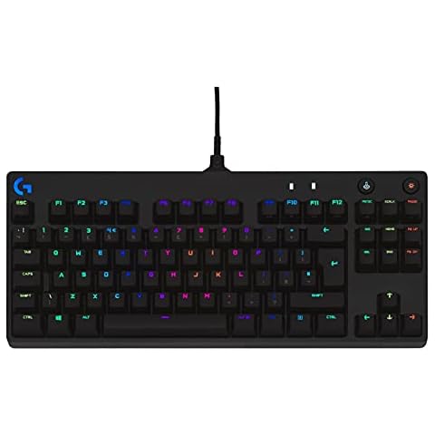 Logitech G PRO Mechanical Gaming Keyboard with RGB Cover