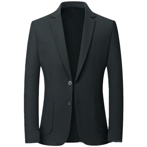 Blazer décontracté pour homme idéal bureau et sorties veste printemps automne coupe ajustée
