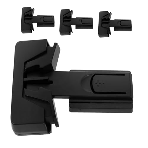 Abaodam 4個 冷蔵庫 ロック フレンチ ドア チャイルド ロック 冷蔵庫 チャイルドプルーフ ベビー