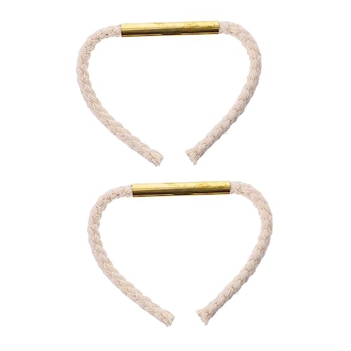 KICHOUSE 2pcs Survival Wick Cord Outdoor Fire Starter Camping Ropes Windproof Combustion-Supporting Tool for Safe and Extended Burning