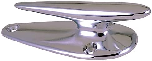 Perko 0566DP3CHR Streamline Closed Base Cleat - 3"