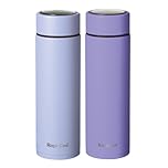 Nuby Limited Edition RapidCool Portable Baby Bottle Making Twin Pack - Prepare A Perfect Formula Feed in 2 Minutes | Includes 1 Rapid Cool, 1 Powder Dispenser & 1 Flask (Purple)