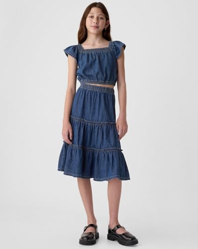 Image of GAP Girl's Count Relaxed Fit Blouse