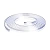 Car Door Edge Guards, 16Ft Clear U Shape No Glue Car Door Edge Protector, Chrome PVC Trim Molding Interior Strips, Automotive Door Entry Guard Protection Fit for Sedans Trucks SUV Boats (Transparent)
