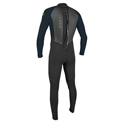 O'Neill Wetsuits chlapecké Reactor II 3/2mm Back Zip Full Wetsuit Neoprenové oblek, Black/Slate, 8