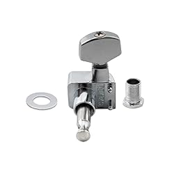 Musiclily Pro Mécaniques 6 en Ligne 2-pins Guitare pour Fender Strat/Tele Guitare,Chrome - Les Beatles, Paul McCartney, John Lennon, RIngo Starr, George Harrison Musiclily Pro Mécaniques 6 en Ligne 2-pins Guitare pour Fender Strat/Tele Guitare,Chrome – Image 5