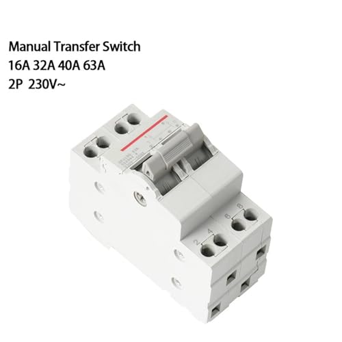 Inverseur de source manuel pour groupe électrogène maison 220V