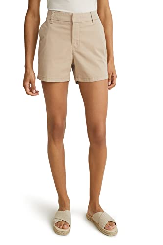 C&A Damen Shorts Shorts Regular Baumwolle|Stretch beige 38 S-L-R