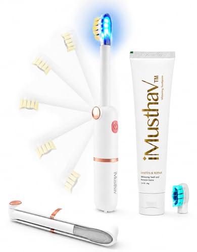 Brosse à dents électrique pliable pour dents jaunies en voyage : l'atout sonique des adultes
