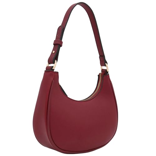 Image of FashionPuzzle Small Crescent Shoulder Bag Underarm Purse