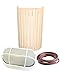 Produktbild WelaSol® Lampenset Lampenschirm 914, Saunalampe, 3 m Silikonkabel
