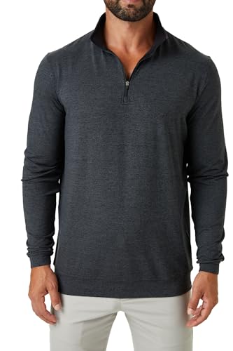 Amazon.com: ZIRE Golf Men's Performance Quarter Zip Pullover | Men
