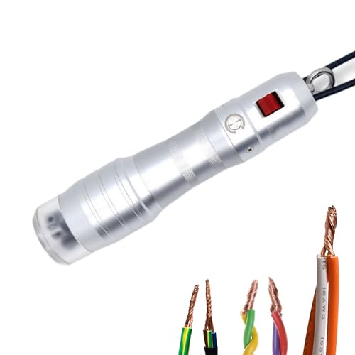 FXNFXLA Torcedora de Alambre portátil pequeña, máquina para torcer Alambre de Cobre con Interruptor de Control de pie, Voltaje Ajustable, torsión Apretada