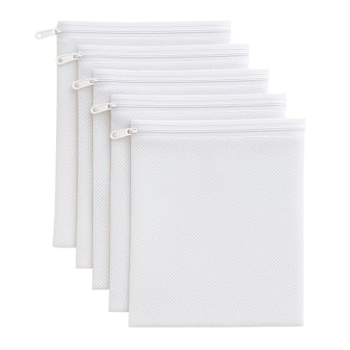 Tidy Fox Aquarium Filter Net Bag with Zip - Pack of 5 (White, 900 gm)-image-39