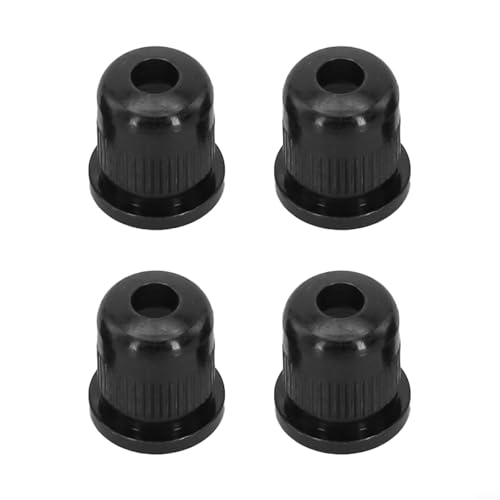 Paquete de 4 virolas de cuerda de bajo eléctrico, fundas de montaje de aleación de zinc para reemplazo...