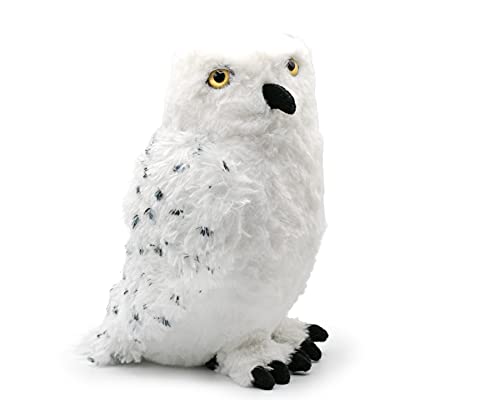 Play by Play Harry Potter - Hedwig Weiße Eule Kuscheltier mit Magnetischem Umschlag und Display 9'45'/24cm - Superweiche Qualität