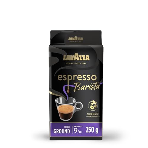 Lavazza, Espresso Barista Intenso, Coffee Ground, Ideal for Moka Pots, with A...