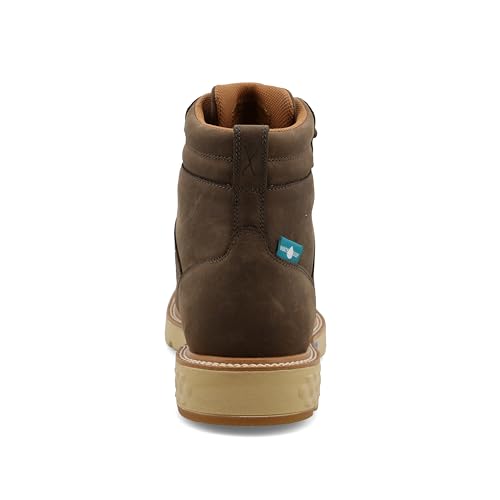Twisted X Men's 6" Work Boot, Moc Toe with CellStretch3