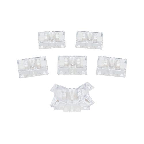 Armacost Lighting 569020 White LED Tape Light Connector