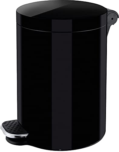 Poubelle à pédale 3 litres helit contre les bactéries de salle de bain