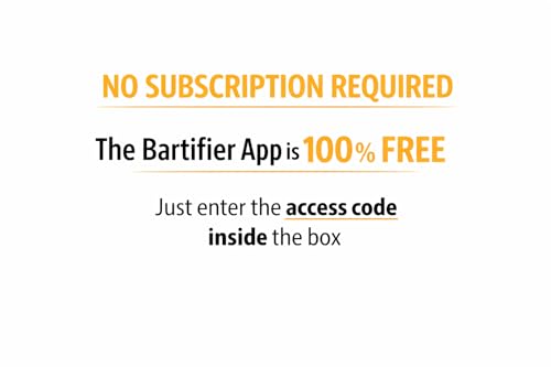 Bartifier App-Guided Cocktail Maker — The Free App Shows You Where to Fill — Make 500+ Easy, Perfect Cocktails — Best Gift for Cocktail Lovers