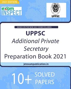  Uppsc Additional Private Secretary 
