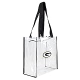 Littlearth Green Bay Packers NFL Clear Square Stadium Tote