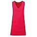 Premier - Túnica Uniforme Envolvente de Trabajo (S/M) (Rosa chillón)