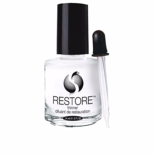 Seche Restore Top Coat - Nail Polish Thinner, Revive Thickened Lacquer, Nail...