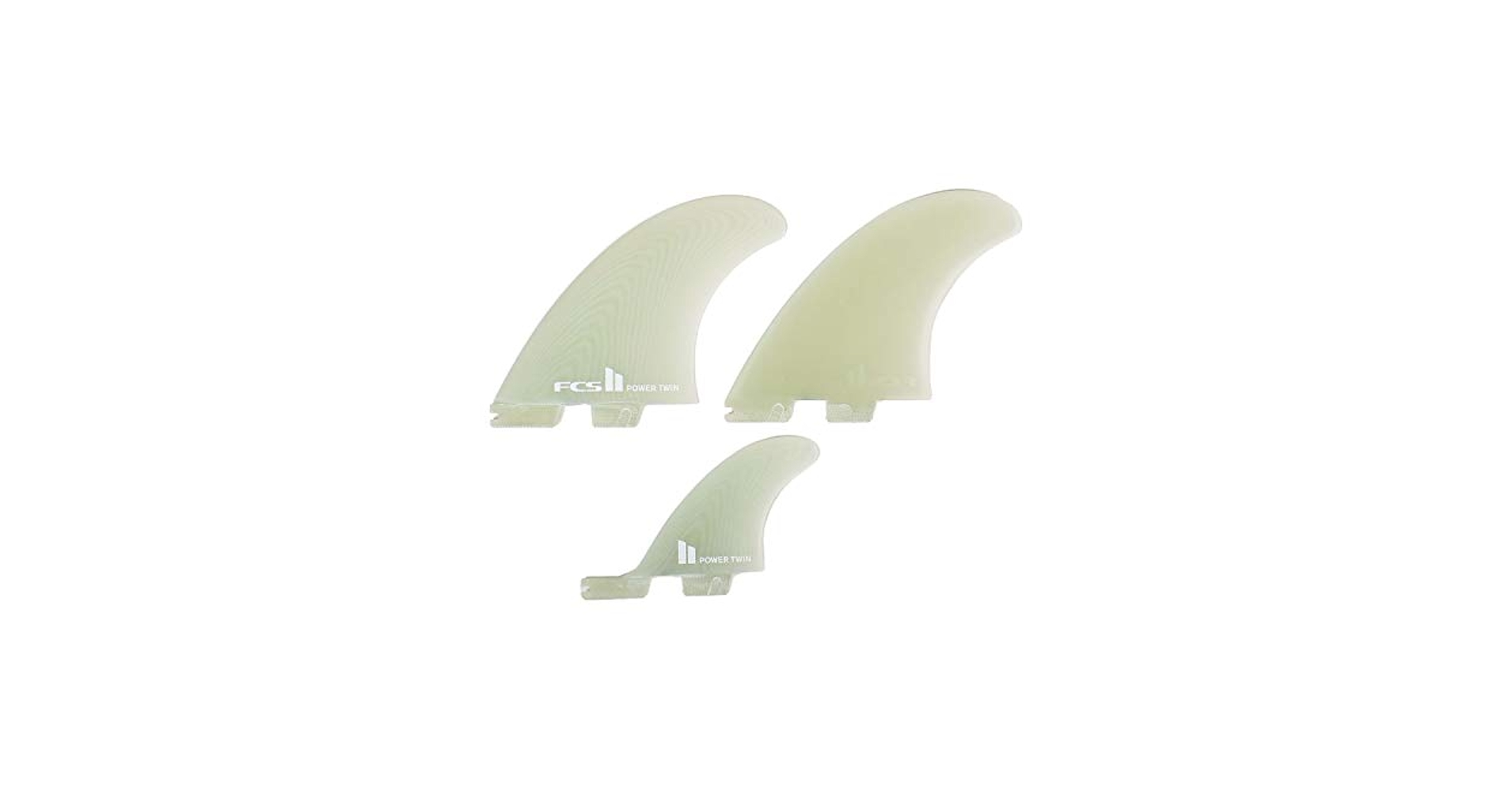 新品・未使用 FCS2 POWER TWIN + STABILISER FIN FCS II Power Twin + Stabiliser Fins - FCS - FCS US