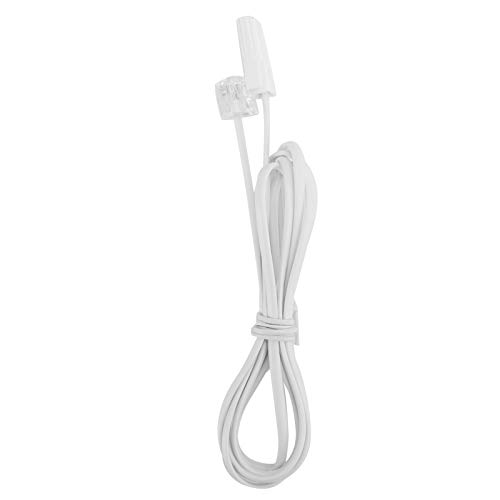 Teléfono fijo con cable, 16 tonos y alarma blanco miniatura 7