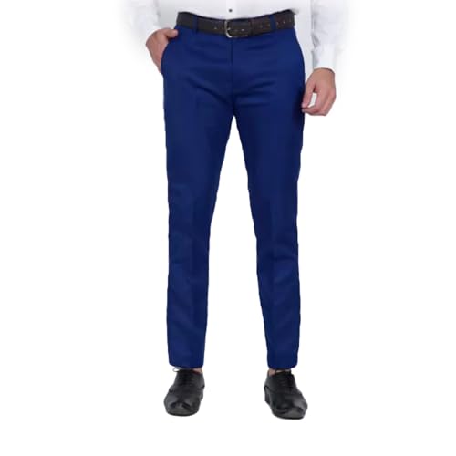 Image of Men's Formal Trouser for Men | Regular Fit Office Wear Pant | Business Casual Trousers | Comfortable Formal Pants for Office, Work
