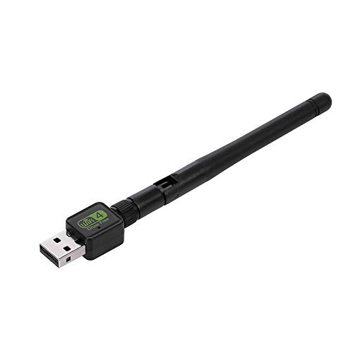 mingzhe Adaptador de roteador wi-fi usb placa lan de rede com antena plug & play para windows xp/vis