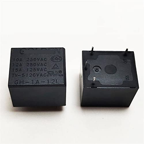 Relais GH-1A-12L de puissance 10A 250VAC 12VDC pour carte électronique universelle