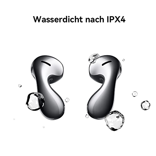 HUAWEI FreeBuds 5 Kopfhörer, Hi-Res-Zertifiziert, offenes Design für verbesserten Komfort, 30 Stunden Akkulaufzeit,Wasserdichtigkeit IPX4… – Ansicht 8