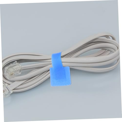 Organizador de cables Angoily con 50 piezas, cinta para gestión de cables para escritorio, fácil de instalar miniatura 6
