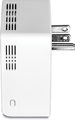 Trendnet Powerline Av500 Compact Gigabit Single Network Adapter, With Power Outlet Pass-Through, Tpl-407E #TOP7