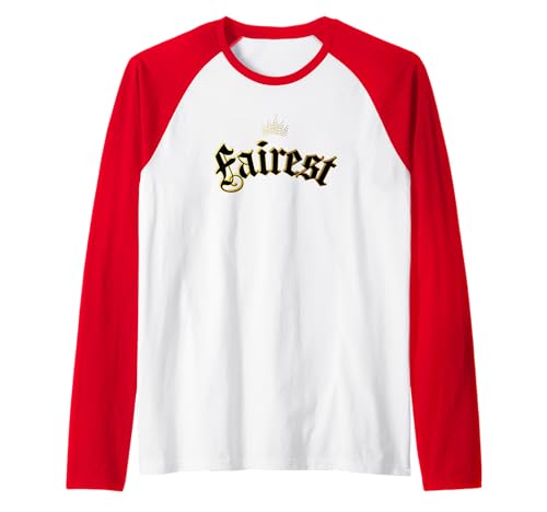 T-shirt Descendants Disney raglan avec logo Fairest Crown pour fan