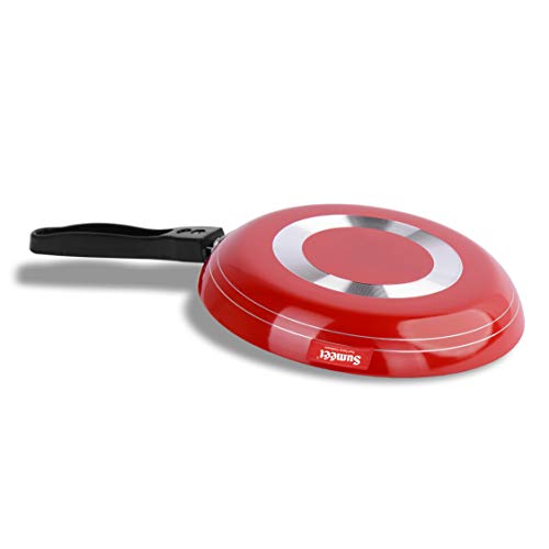 Image of Sumeet 2.6mm Non stick Tapper pan -0.5Ltr - 17cm Dia (Red)