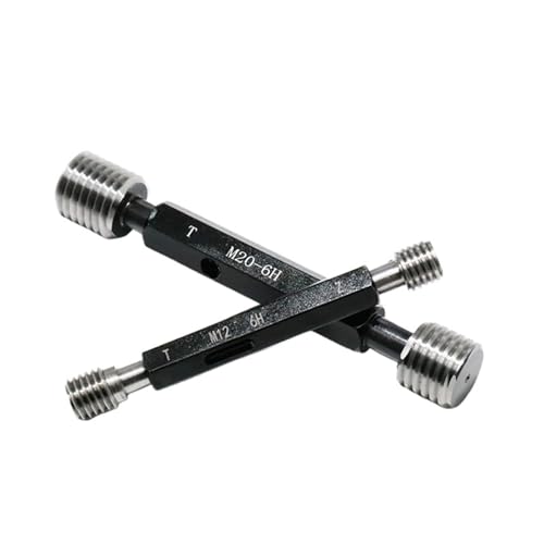 Screw Thread Plug Gauge M0.8 .9 M1 .2 .4 .6 .7 M2 .5 M3 M4 M5 M6 M8 M10 M12 M16 Right Hand Metric Fine Gage(M1.6X0.35) miniatura 2