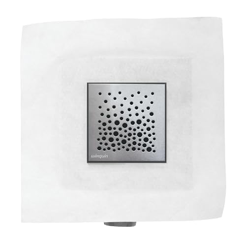 Grifo de ducha a ras de suelo de acero inoxidable Wirquin express eau diseño premium 3