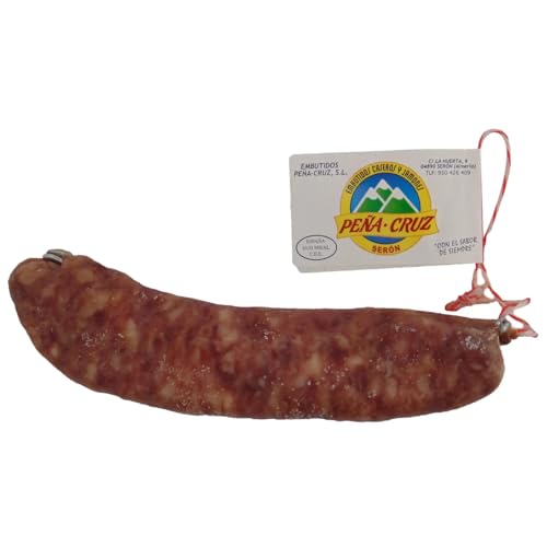 PEÑA CRUZ Mini Salchichón Casero de Categoría Extra – 150g – Hecho con Productos de Almería – Envío Refrigerado – Elaboración Tradicional y Sin Gluten (1 PIEZA)