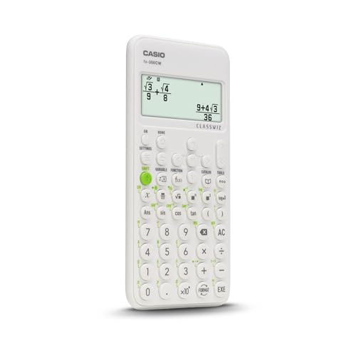 Casio - Calcolatrice Scientifica Fx-350cw-bianco - 3