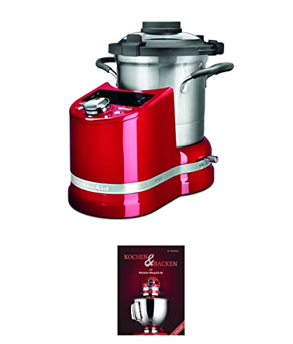 Preisvergleich Produktbild Cook Processor 5KCF0201ECA liebesapfelrot incl. Kochbuch