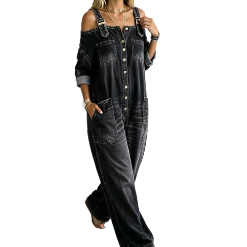 Mono vaquero para mujer que soluciona tu look diario con un diseño cómodo y de manga larga