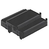 LOT DE 5 RECHARGES (FORMAT ÉCONOMIQUE) : Ce pack contient 5 cassettes d'encrage, vous offrant une solution de stock durable et économique. Idéal pour garantir que vous ne manquerez jamais d'encre lors de votre utilisation de votre tampon.