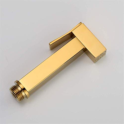 SLRMKK Ręczny spryskiwacz idet, toalet, idet, Shattaf, ręczny zestaw prysznicowy, złoty