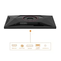 AOC U27G4XM 27 Zoll USB Hub Gaming Monitor, dual Mode, Fast IPS Panel, 1ms GtG, Adaptive Sync, HDR1000, G-Sync Comp., Höhenverstellung,(3840x2160@160Hz; 1920x1080@320Hz HDMI 2X 2.1 DP 1x 1.4) Schwarz – Ansicht 7