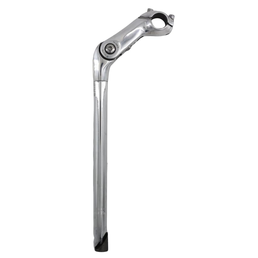SENQI Adjustable Quill Stem Alloy 90mm Bike Handlebar Stem 325 Tube Extension for Mountain Bike Road Bike, 22.2 * 25.4mm Silver